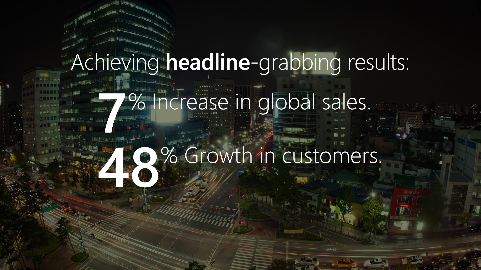 Marketing example
